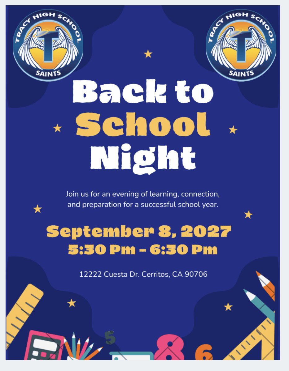 Back to School Night